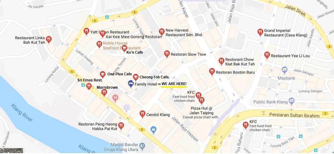 Family Hotel Klang Ngoại thất bức ảnh